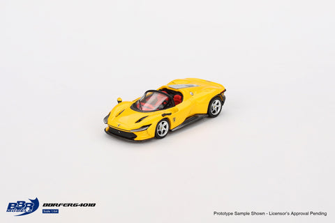 (Pre-Order) 1/64 BBR Models BBRFER64018 Ferrari Daytona SP3 Giallo Modena