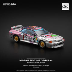 (Pre-Order) 1/64 Pop Race PR640103 Nissan Skyline GT-R R32 #22 AXIA Group A