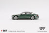 (Pre-Order) 1/64 Mini GT MGT00867-R Bentley Flying Spur White Sand Verdant RHD