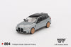 (Pre-Order) 1/64 Mini GT MGT00864-R BMW M3 Competition Touring Brooklyn Grey RHD