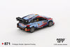 (Pre-Order) 1/64 Mini GT MGT00871-L Hyundai i20 N Rally1 Hybrid #11 2024 Rallye Monte-Carlo Winner LHD