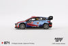 (Pre-Order) 1/64 Mini GT MGT00871-L Hyundai i20 N Rally1 Hybrid #11 2024 Rallye Monte-Carlo Winner LHD