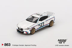 (Pre-Order) 1/64 Mini GT MGT00863-R BMW 3.0 CSL White RHD