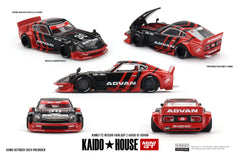 (Pre-Order) 1/64 Mini GT KHMG172 Nissan Fairlady Z Kaido GT Advan RHD