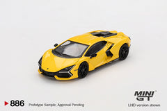 (Pre-Order) 1/64 Mini GT MGT00886-R Lamborghini Revuelto Giallo RHD