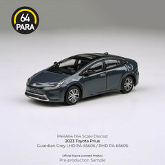 (Pre-Order) 1/64 PARA64 PA-65606 Toyota Prius 2023 Guardian Grey RHD