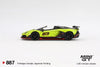 (Pre-Order) 1/64 Mini GT MGT00887-R Lamborghini Aventador SVJ 63 Roadster Verde Shock RHD