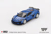 (Pre-Order) 1/64 Mini GT MGT00892-R Chevrolet Corvette Z06 2023 Elkhart Lake Blue Metallic RHD