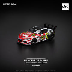 (Pre-Order) 1/64 Pop Race PR640180 Pandem GR Supra D1GP 2024 Daigo Saito