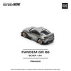 (Pre-Order) 1/64 Pop Race PR640235 Pandem GR86 Silver