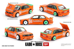 (Pre-Order) 1/64 Mini GT KHMG177 BMW M3 KaidoHaus Orange LHD