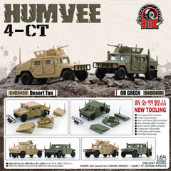 (Pre-Order) 1/64 BM Creations 64B0459 Humvee 4-CT Desert Tan