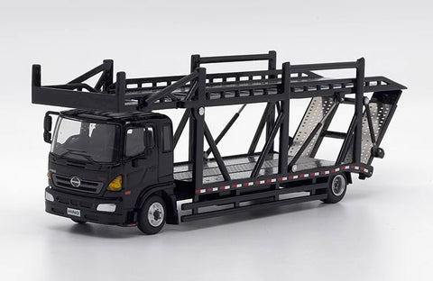 1/64 Unique Model UMH500BK Hino 500 Transporter Black LHD