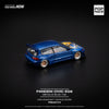 1/64 Pop Race PR640174 Pandem Civic EG6 Metallic Blue w/ Open Hood