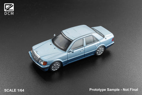 (Pre-Order) 1/64 DCM DCMMB500EBL Mercedes-Benz 500E Lake Blue LHD