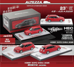 1/64 Mortal MTAGR Toyota Altezza Gita AS300 (JCE10) Pearl Red
