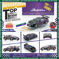 1/64 BM Creations 64B0432 Toyota Supra Top Secret Purple RHD