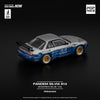(Pre-Order) 1/64 Pop Race PR640264 Pandem Silvia S13 Moontech Blue