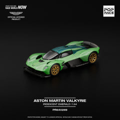 (Pre-Order) 1/64 Pop Race PR640269 Aston Martin Valkyrie Iridescent Emerald