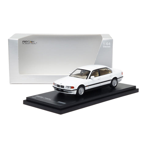 (Pre-Order) 1/64 Almost Real 630202001 BMW 750iL E38 White