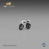 (Pre-Order) 1/64 CM Model CM64-F3ROSSO-03 MV Agusta F3 Rosso White w/ Figurine