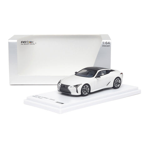 1/64 Almost Real 670305001 Lexus LC500 2018 White Pearl