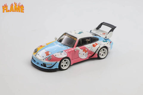 (Pre-Order) 1/64 Flame FP993HK RWB 993 Hello Kitty LHD