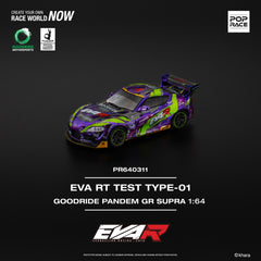 (Pre-Order) 1/64 Pop Race PR640311 EVA RT Test Type-01 Goodride Pandem GR Supra