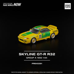 (Pre-Order) 1/64 Pop Race PR640291 GT-R R32 Group A 1992