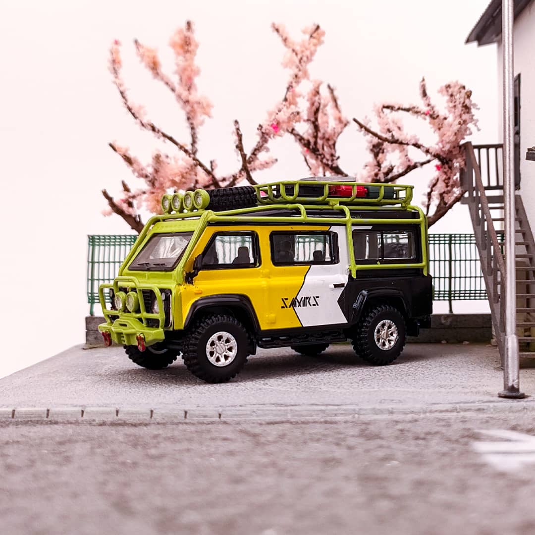 801-331 Master 1/64 ランドローバー ディフェンダーVAN Amazon | Master 1/64 ランドローバー ディフェンダー Van