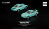 (Pre-Order) 1/64 Pop Race PR640205 Singer 964 Tiffany Blue