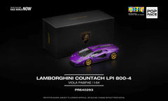 1/64 Pop Race PR640293 Lamborghini Countach LPI 800-4 Viola Pasifae