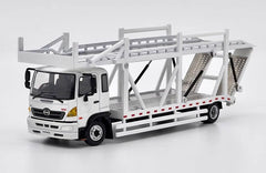 1/64 Unique Model UMH500W Hino 500 Transporter White LHD