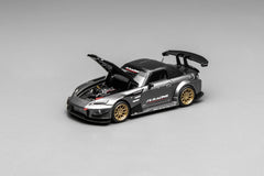 (Pre-Order) 1/64 Motorhelix M65145 Honda S2000 J's Racing Moon Rock Metallic