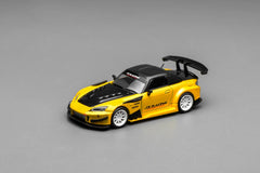 (Pre-Order) 1/64 Motorhelix M65146 Honda S2000 J's Racing New Indy Yellow Pearl
