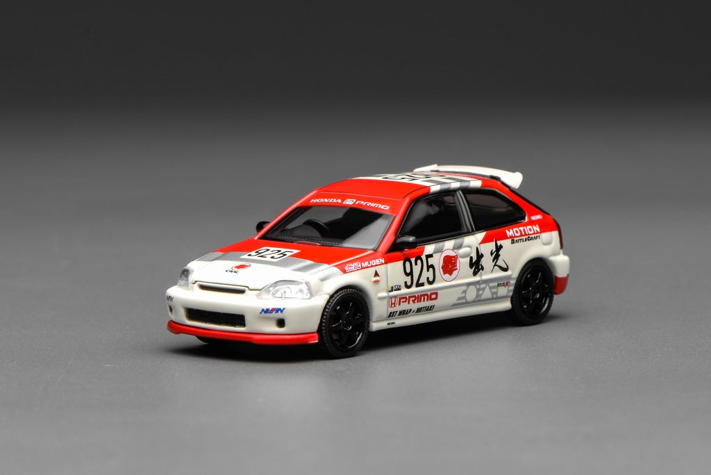 ミニョン Pre-Order) 1/64 Motorhelix M65040 Honda Civic Type R EK9 Idemitsu