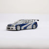 1/64 MJ Model MJBM3SB BMW M3 E46 GTR NFS Silver Blue LHD