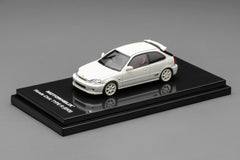 1/64 Motorhelix M65001 Honda Civic Type R EK9 Championship White