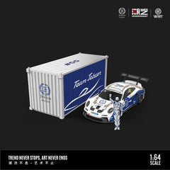 (Pre-Order) 1/64 ModernArt MD647316-2 Porsche 911 GT3 Cup (992) Team Jebsen #55 RDA w/ Container & Figurine