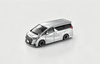 (Pre-Order) 1/64 Model Model MM64-ALPHARD-004 Toyota Alphard Customized Version Liquid Metallic Silver