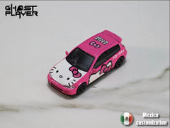 1/64 Ghost Player GPHCEG6HK Honda Civic EG6 Hello Kitty