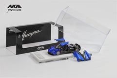 (Pre-Order) 1/64 HKM Premium HKMPHBL Pagani Huayra Coupe 2014 Ocean Blue LHD