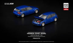 (Pre-Order) 1/64 Pop Race PR640475 Honda Civic (EG6) Captiva Blue