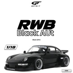 (Pre-Order) 1/18 GT Spirit GT587 RWB Black AUT 2012 Black