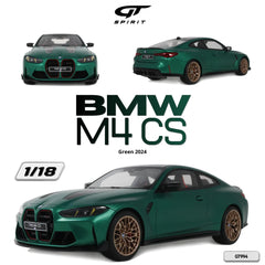 (Pre-Order) 1/18 GT Spirit GT994 BMW M4 CS 2024 Green