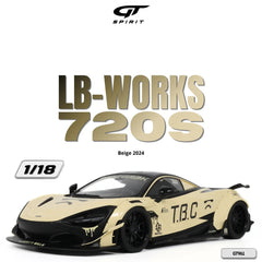 (Pre-Order) 1/18 GT Spirit GT961 LB-Works 720S 2024 Beige