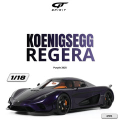 (Pre-Order) 1/18 GT Spirit GT973 Koenigsegg Regera 2025 Purple