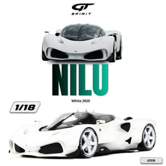 (Pre-Order) 1/18 GT Spirit GT578 Nilu 2025 White