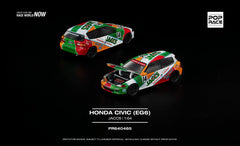 (Pre-Order) 1/64 Pop Race PR640465 Honda Civic EG6 JACCS