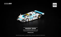 (Pre-Order) 1/64 Pop Race PR640446 Mazda 787B 1991 Le Mans 24HRS #18